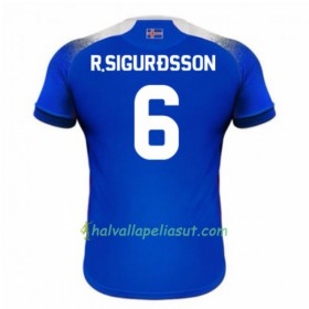 Jalkapallo Pelipaidat Islanti R.Sigurdsson 6 World Cup 2018 Kotipaita